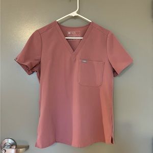 Figs Scrubs Limited Edition Mineral Mauve Catarina Scrub Top